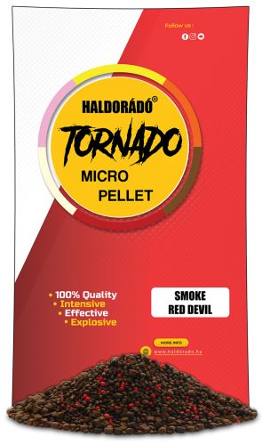 Haldorado Pelety Tornado Smoke Micro Pellet 400g