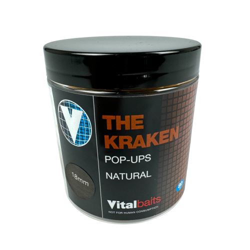 Vitalbaits Pop-Up The Kraken Natural 80g 18mm