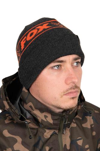 FOX Čiapka Collection Black/Orange Beanie