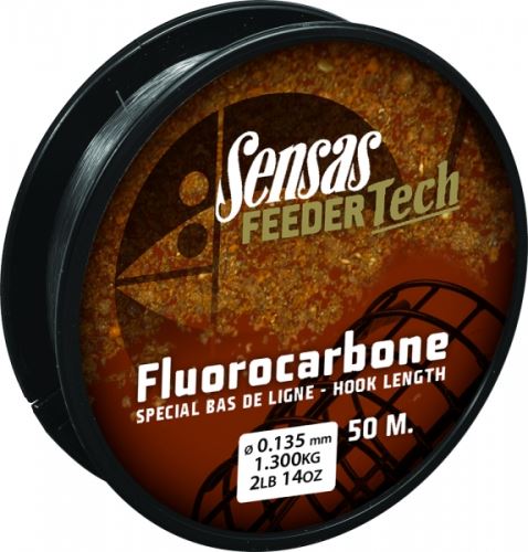 Sensas Fluorocarbon Feeder-Tech 50m