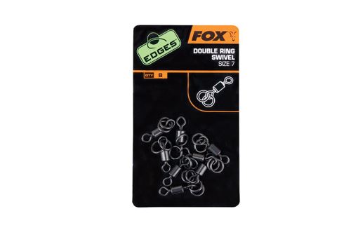 FOX Obratlík Double Ring Swivel Veľkosť 7 8ks