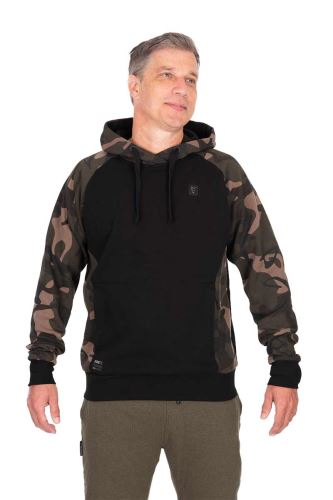 FOX Mikina Black/Camo Pullover Premium 310 Hoodie