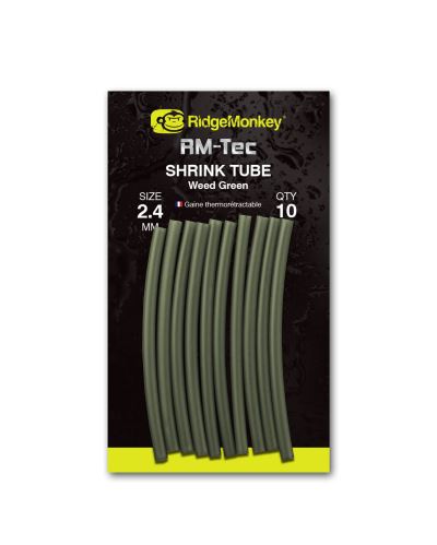 RidgeMonkey Zmršťovacia hadička Connexion Shrink Tube 2,4mm Weed Green 10ks