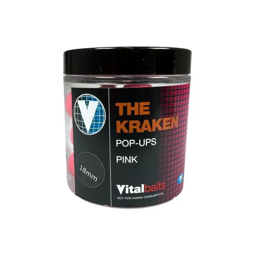 Vitalbaits Pop-Up The Kraken Pink 80g 18mm