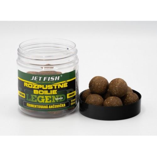 Jet Fish Boilies Legend Range Fermentovaná Ančovička 250ml 24mm