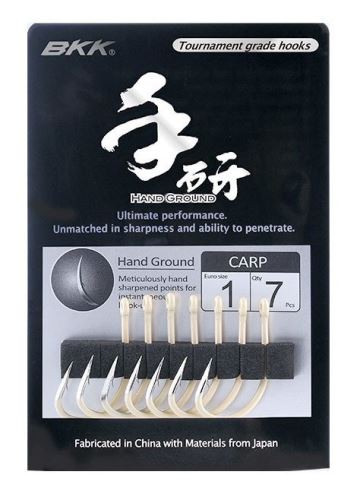 BKK Háček Carp Hook Hand Ground