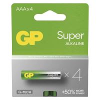 GP Alkalická batéria Super AAA (LR03) 4ks (2)
