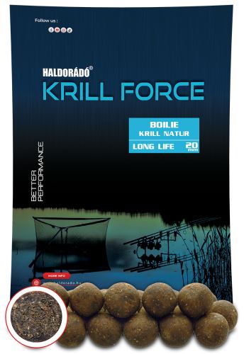 Haldorádó Boilies Krill Force Long Life 700g 20mm Krill Hot Spicy