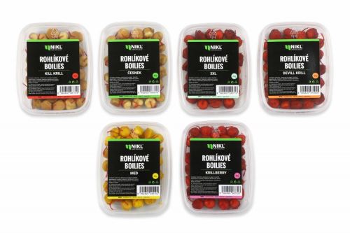 Nikl Rožkové boilies Devill Krill 40g