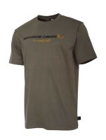 Savage Gear Tričko SG4 Logo T-Shirt Loden Green S