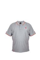 Nytro Tričko Light Marl Grey Polo Shirt 2XL