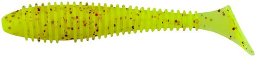 Keitech Gumová nástraha Swing Impact FAT 2,8" 7,1cm 3,5g Chartreuse Red Flake 8ks