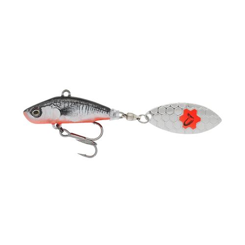 Savage Gear Wobler 3D Sticklebait Tailspin 7,3cm 13g Sinking Black Red