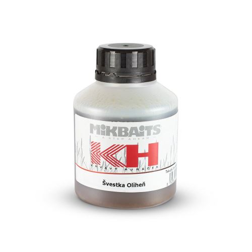 Mikbaits Booster Krvavý Huniačik Slivka Kalmáre 250ml