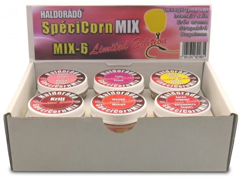 Haldorado Gumová kukurica SpéciCorn MIX Limited Edition 16ks 10+15mm
