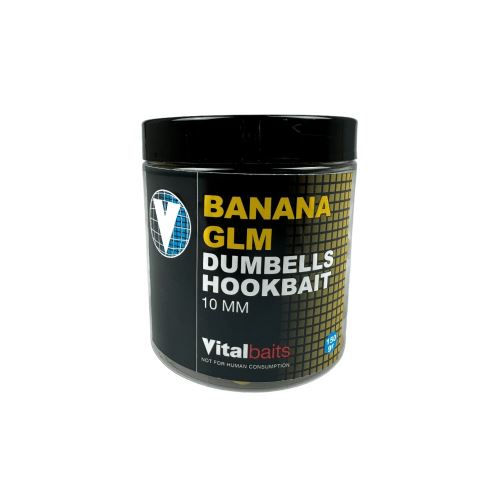 Vitalbaits Dumbells Banana GLM 150g 10mm