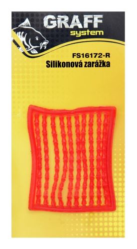 Graff Zarážky Carp silikónová Červená