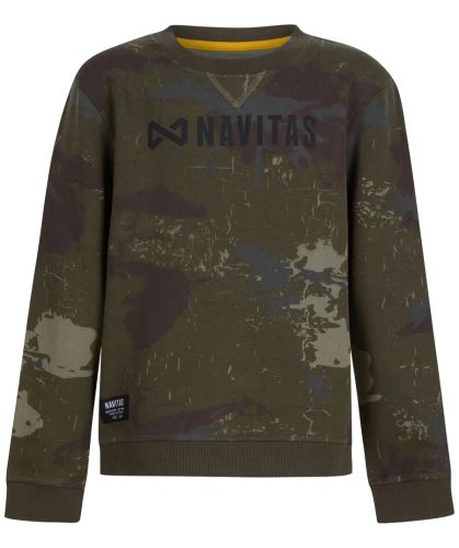 Navitas Detska mikina Identity Camo Kids Sweatshirt