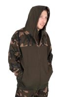 FOX Mikina LW Khaki/Camo Split Zip Hoody (9)