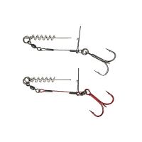 Savage Gear Nadväzec Carbon49 Corkscrew Stinger Veľkosť 2/0 31kg 2ks