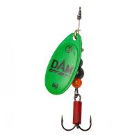 Effzett Trblietka Fluo Spinner 6g Veľkosť 3 Green