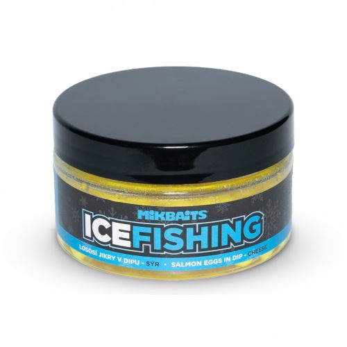 Mikbaits Lososie ikry v dipu Ice Fishing Range Syr 100ml