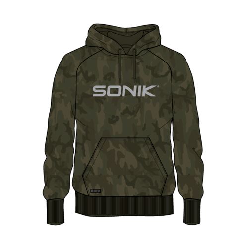 Sonik Mikina Hoody Camo