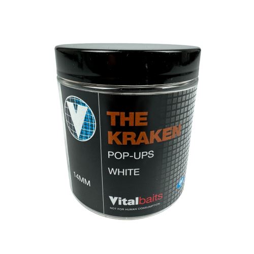 Vitalbaits Pop-Up The Kraken White 80g 14mm