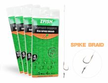 Zfish Návazec Method Feeder Rig Spike Braid Velikost 12 5ks