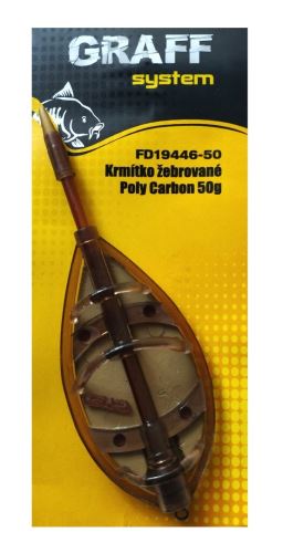 Graff Krmítko rebrované Polycarbon 50g