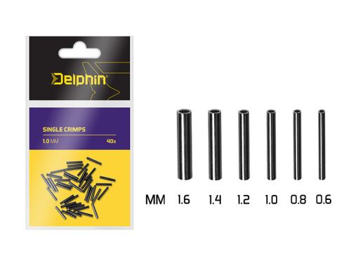 Delphin Krimpovacie svorka Single CRIMPS