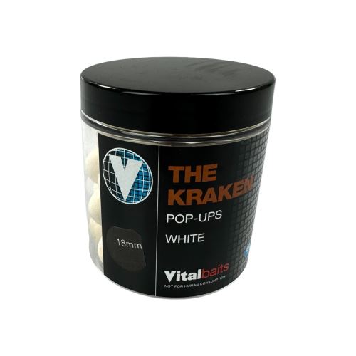 Vitalbaits Pop-Up The Kraken White 80g 18mm