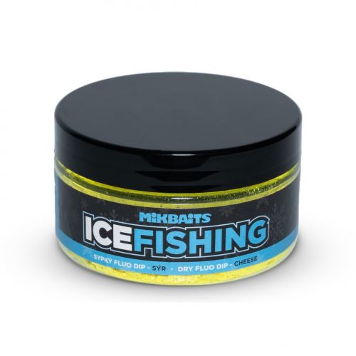 Mikbaits Sypký fluo dip Ice Fishing Range Syr 100ml