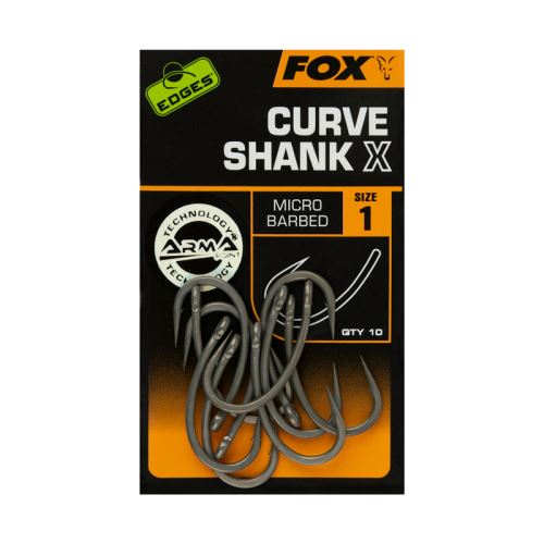 FOX Háčik Edges Curve Shank X