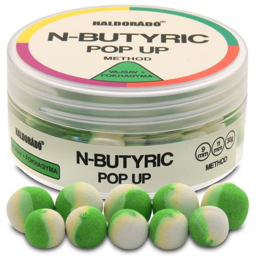 Haldorádó Pop-Up N-Butyric Method 30g 9+11mm