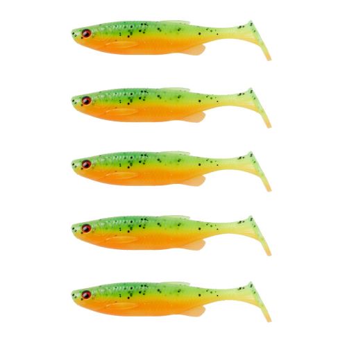 Savage Gear Gumová nástraha Fat Minnow T-Tail 7,5cm 5g Firecracker 5ks