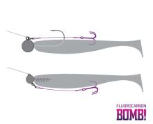 Delphin Nadväzec BOMB! Twisto Rigs Fluorocarbon (1)