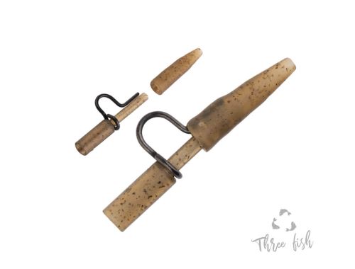 Zfish Záveska Heavy Duty Clip & Tail Rubber 6ks