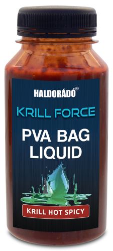 Haldorado Dip Krill Force PVA Bag Liquid 180ml Krill Hot Spicy