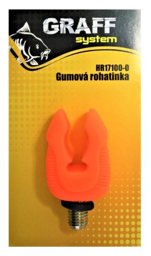 Graff Gumová rohatinka Oranžová