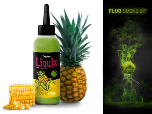 Delphin Dip Fluo D SNAX LiquiX Kukurica-Ananás 100ml