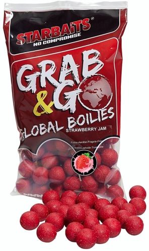 Starbaits Boilies Global Strawberry Jam 800g