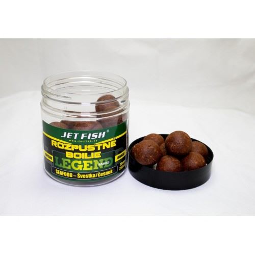 Jet Fish Boilies Legend Range Seafood Slivka/Cesnak 250ml 24mm