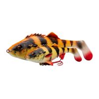 Savage Gear Gumová nástraha 4D Perch Shad 12,5cm 25g SS Firetiger (1)