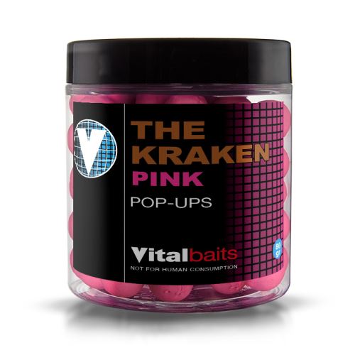 Vitalbaits Pop-Up The Kraken Pink 80g 14mm