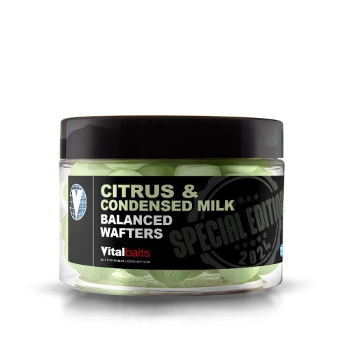 Vitalbaits Wafters Citrus & Condensed Milk Green 80g