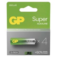 GP Alkalická batéria Super AA (LR6) 4ks (2)