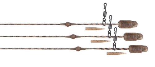 FOX Návazec Edges Camo Heli-Clip Rigs Submerge 40lb 3ks
