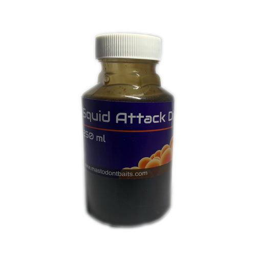 Mastodont Baits Dip Squid Attack 250ml