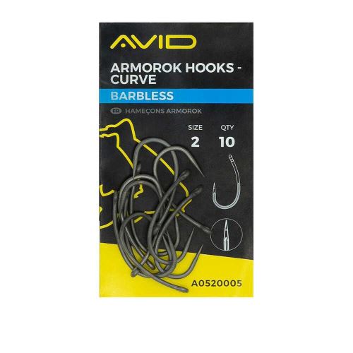 AVID Háčik Armorok Curve Barbless
